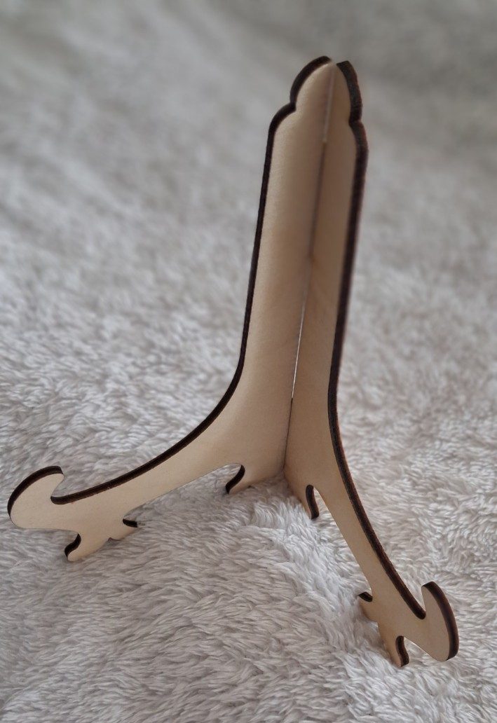 présentoir bois pour décoration de table de mariage